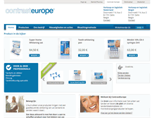 Tablet Screenshot of contrasteurope.nl
